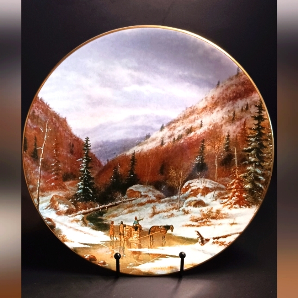 Vintage Canadian Wall Plate, Royal Grafton Collector Plate, #6853